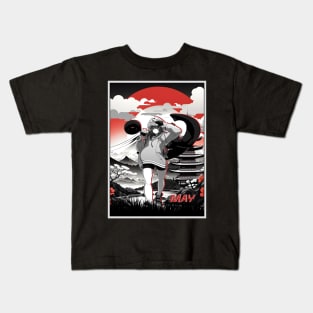 May - Guilty gear Kids T-Shirt